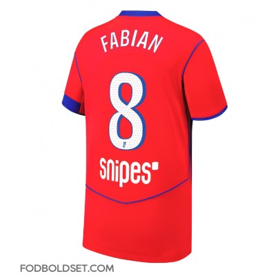 Paris Saint-Germain Fabian Ruiz #8 Tredjetrøje 2025-26 Kortærmet Paris Saint-Germain Fabian Ruiz #8 Tredjetrøje 2025-26 Kortærmet